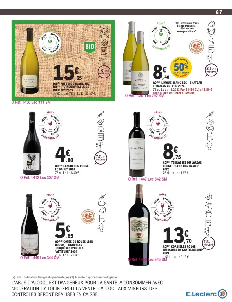 E.Leclerc catalogue du 29/09 au 11/10/2026 – page 67
