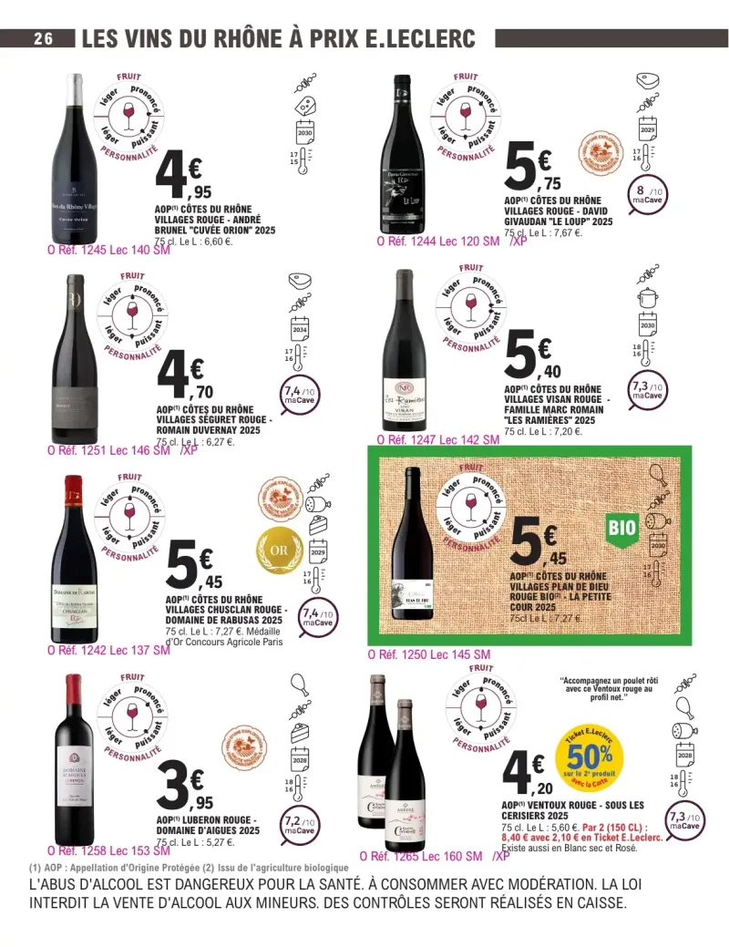 E.Leclerc catalogue du 29/09 au 11/10/2026 – page 26