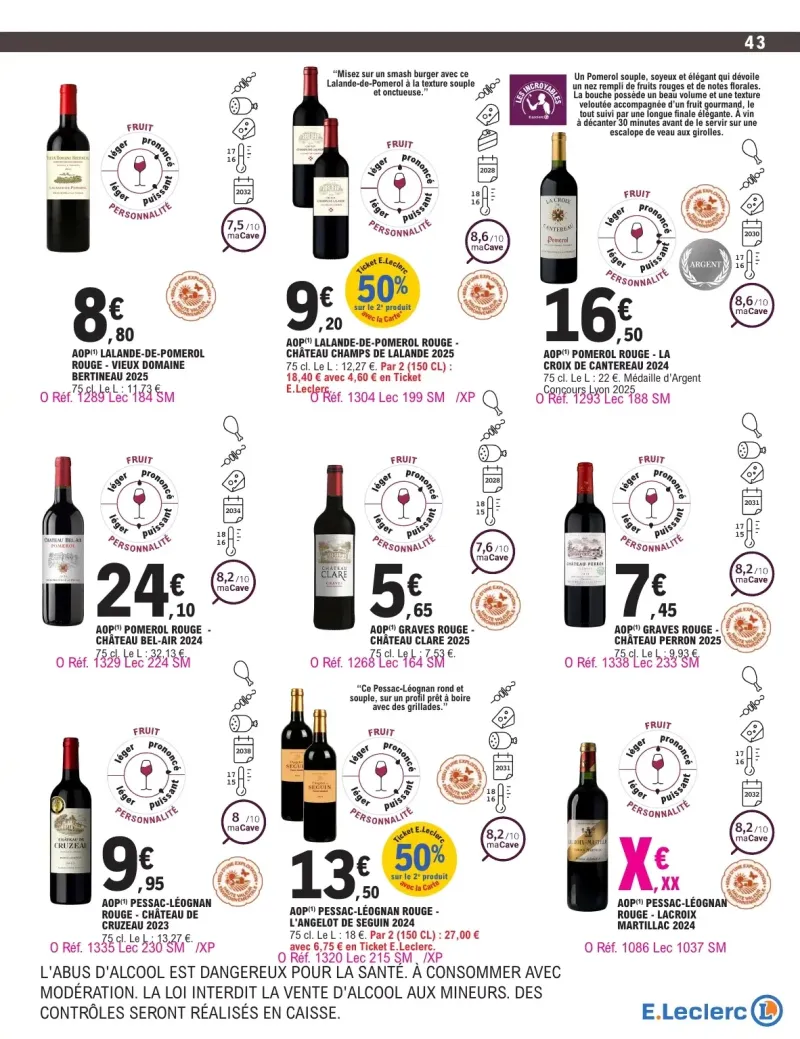 E.Leclerc catalogue du 29/09 au 11/10/2026 – page 43