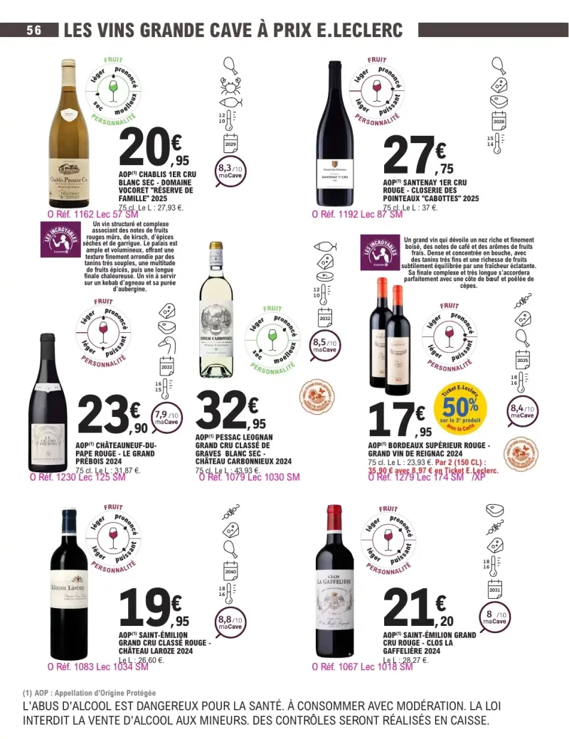 E.Leclerc catalogue du 29/09 au 11/10/2026 – page 56
