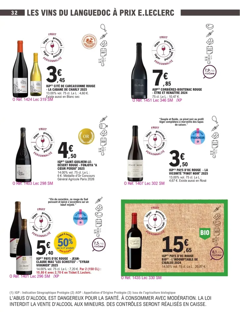 E.Leclerc catalogue du 29/09 au 11/10/2026 – page 32