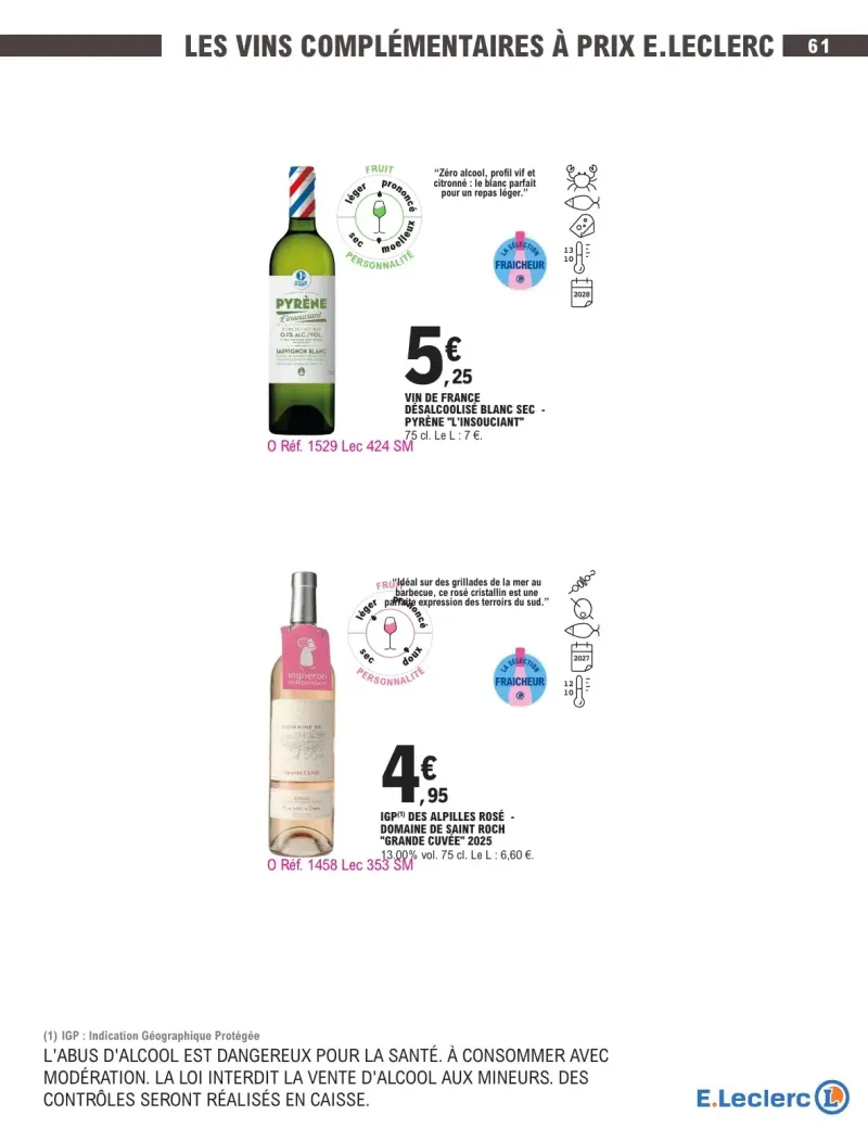 E.Leclerc catalogue du 29/09 au 11/10/2026 – page 61