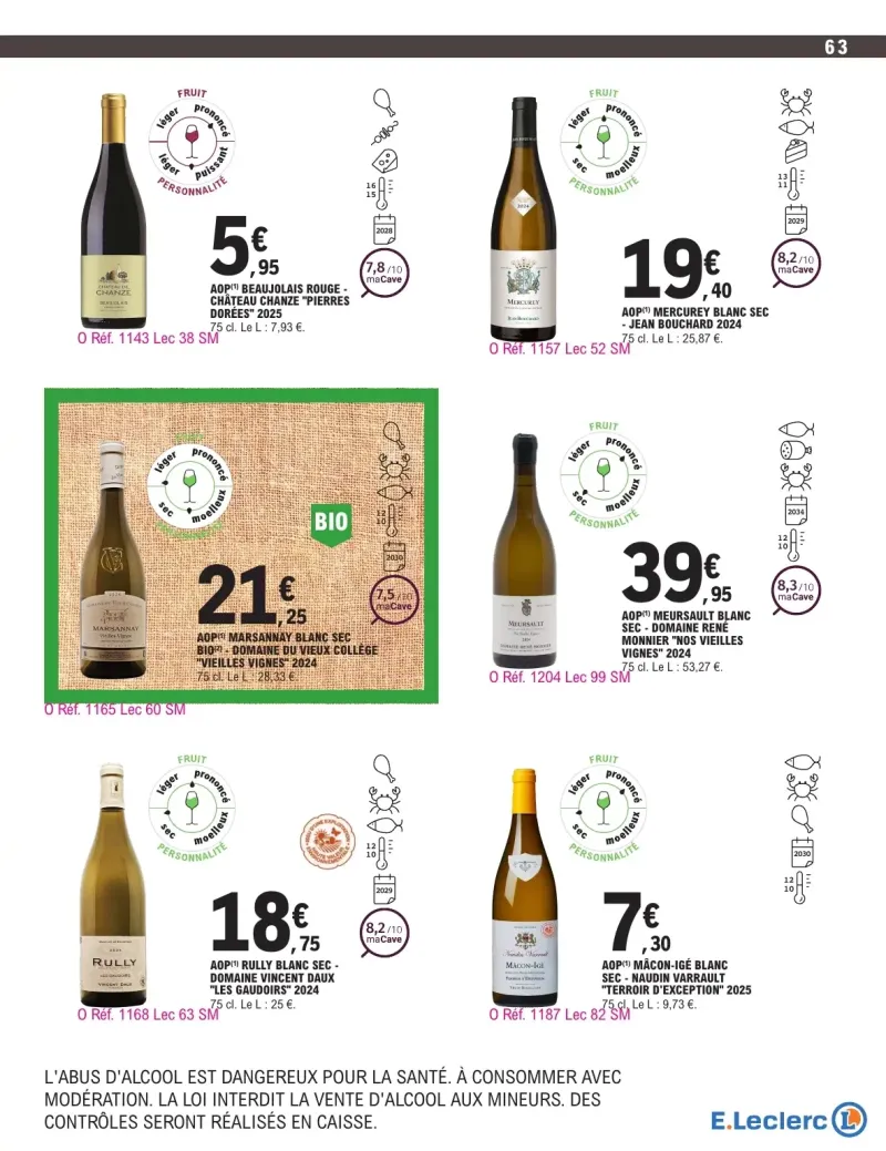 E.Leclerc catalogue du 29/09 au 11/10/2026 – page 63