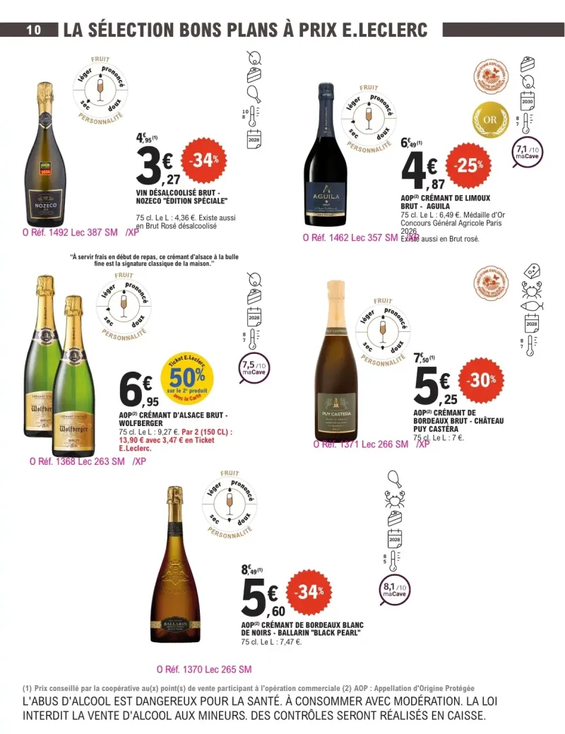 E.Leclerc catalogue du 29/09 au 11/10/2026 – page 10
