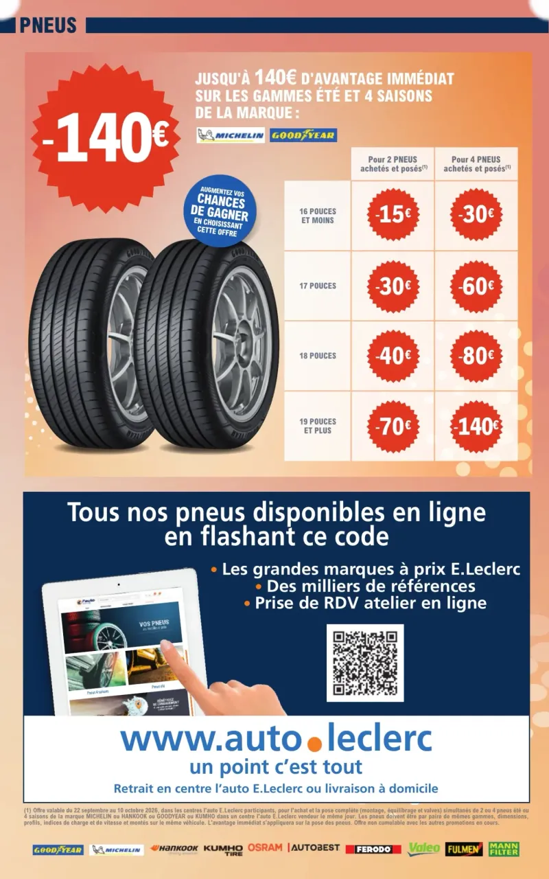 E.Leclerc catalogue du 22/09 au 11/10/2026 – page 5