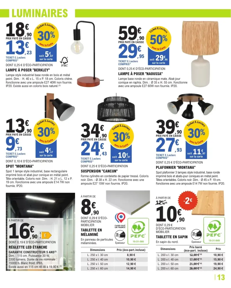E.Leclerc catalogue du 22/09 au 11/10/2026 – page 13