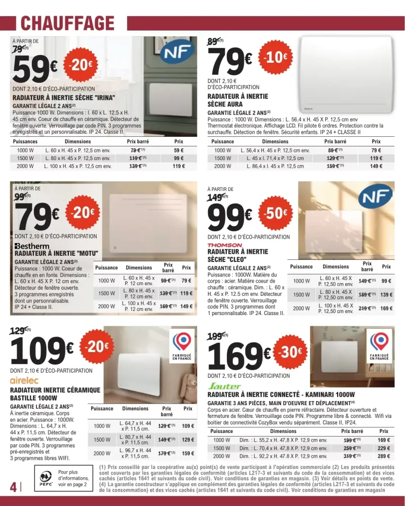 E.Leclerc catalogue du 22/09 au 11/10/2026 – page 4