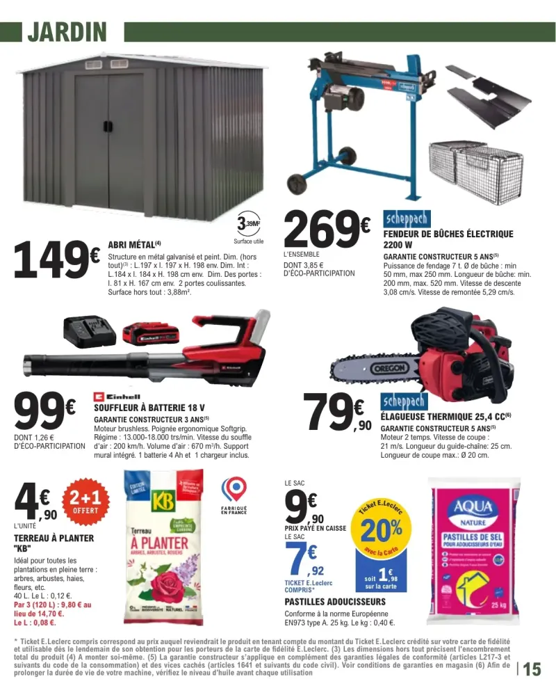 E.Leclerc catalogue du 22/09 au 11/10/2026 – page 15
