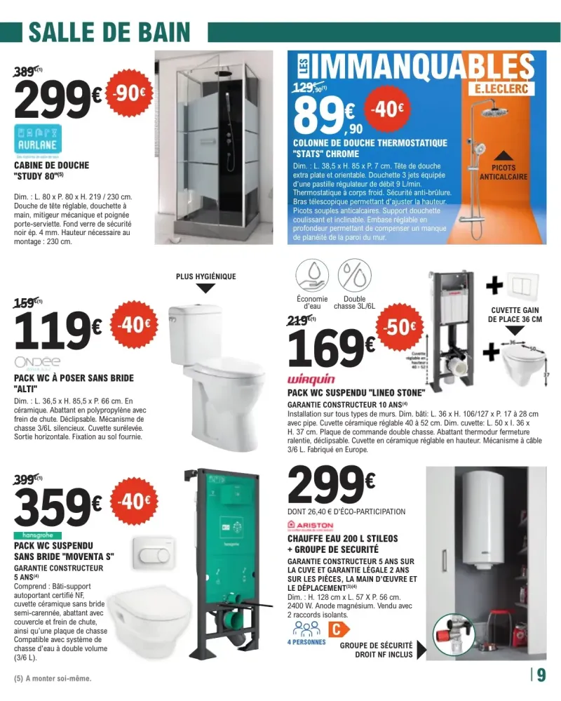 E.Leclerc catalogue du 22/09 au 11/10/2026 – page 9