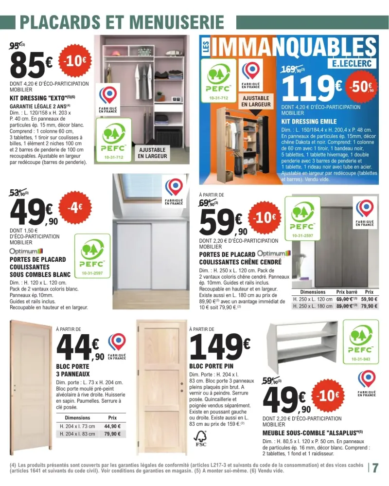E.Leclerc catalogue du 22/09 au 11/10/2026 – page 7