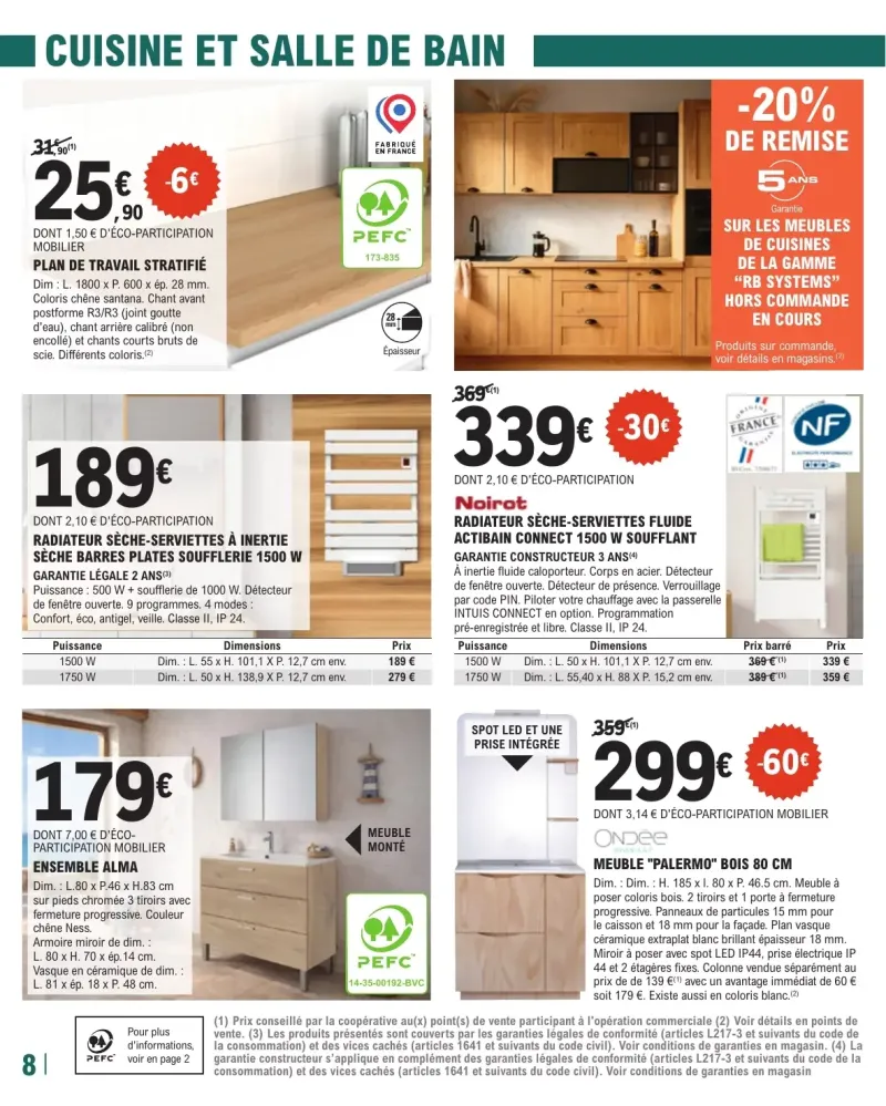 E.Leclerc catalogue du 22/09 au 11/10/2026 – page 8