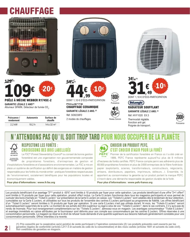 E.Leclerc catalogue du 22/09 au 11/10/2026 – page 2