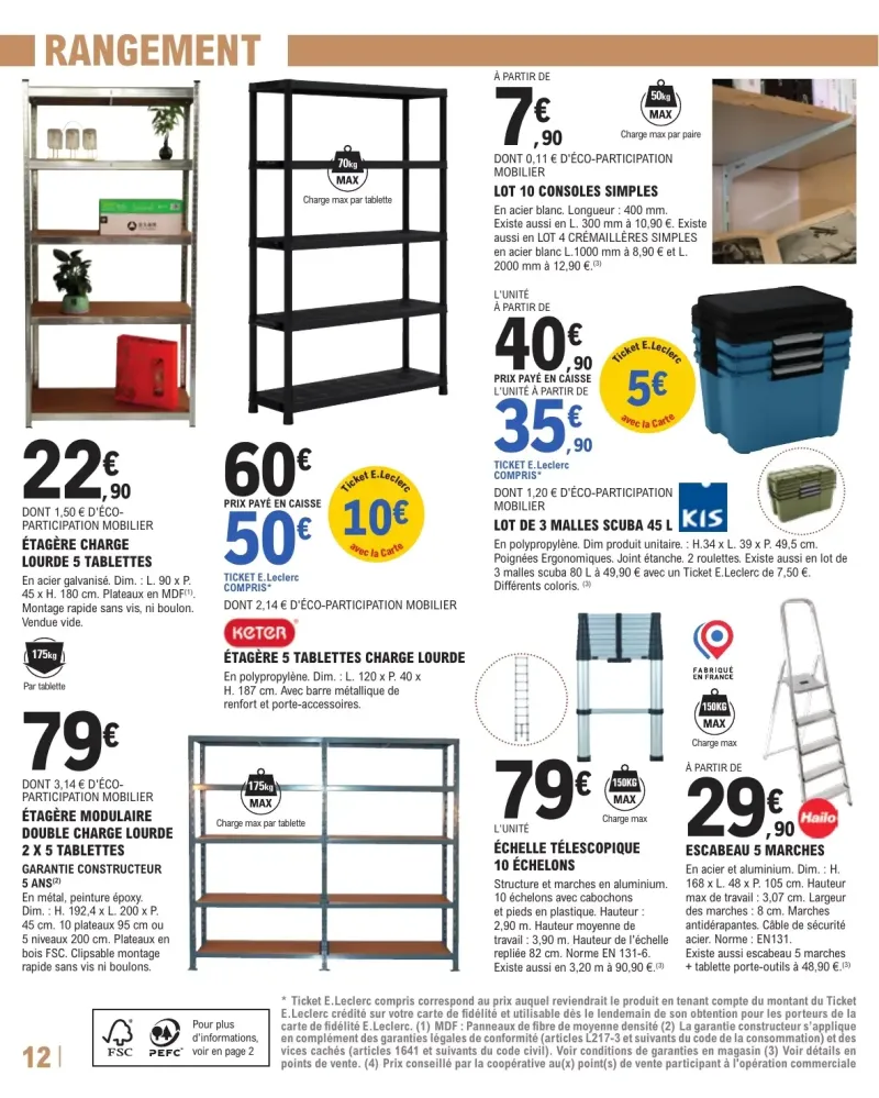 E.Leclerc catalogue du 22/09 au 11/10/2026 – page 12