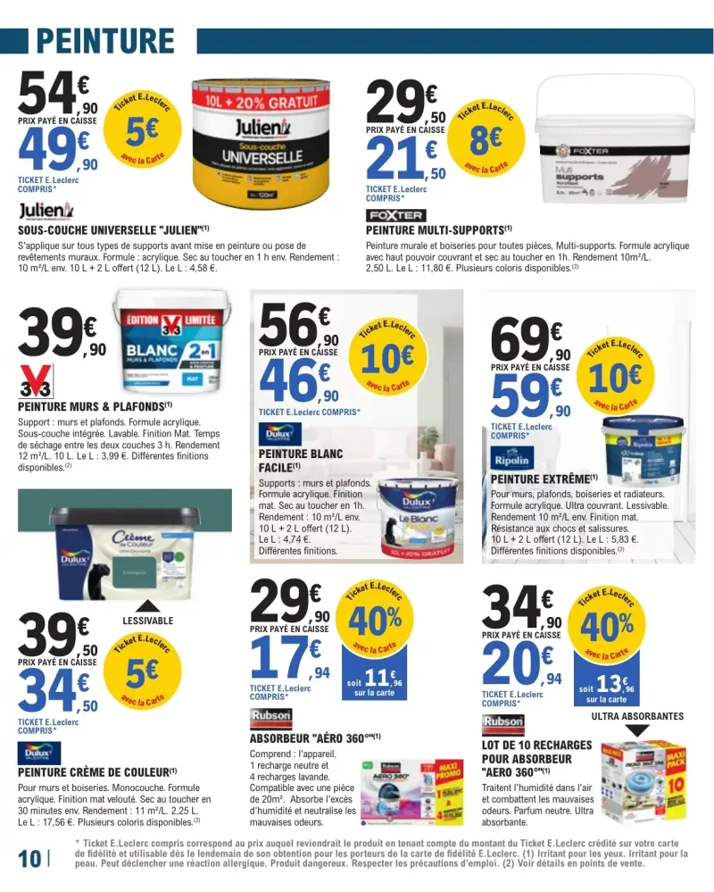 E.Leclerc catalogue du 22/09 au 11/10/2026 – page 10