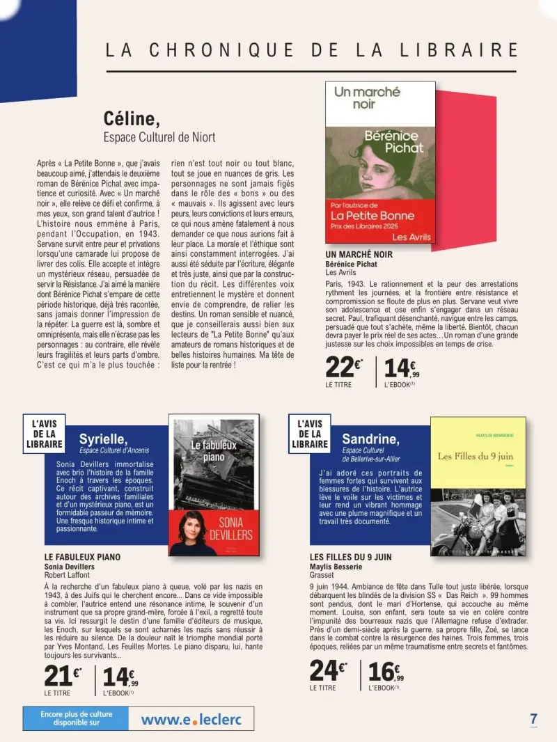 E.Leclerc catalogue du 01/09 au 25/10/2026 – page 7