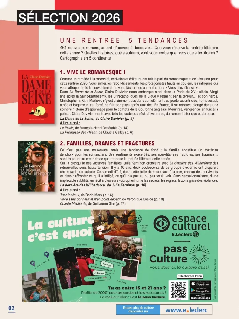 E.Leclerc catalogue du 01/09 au 25/10/2026 – page 2