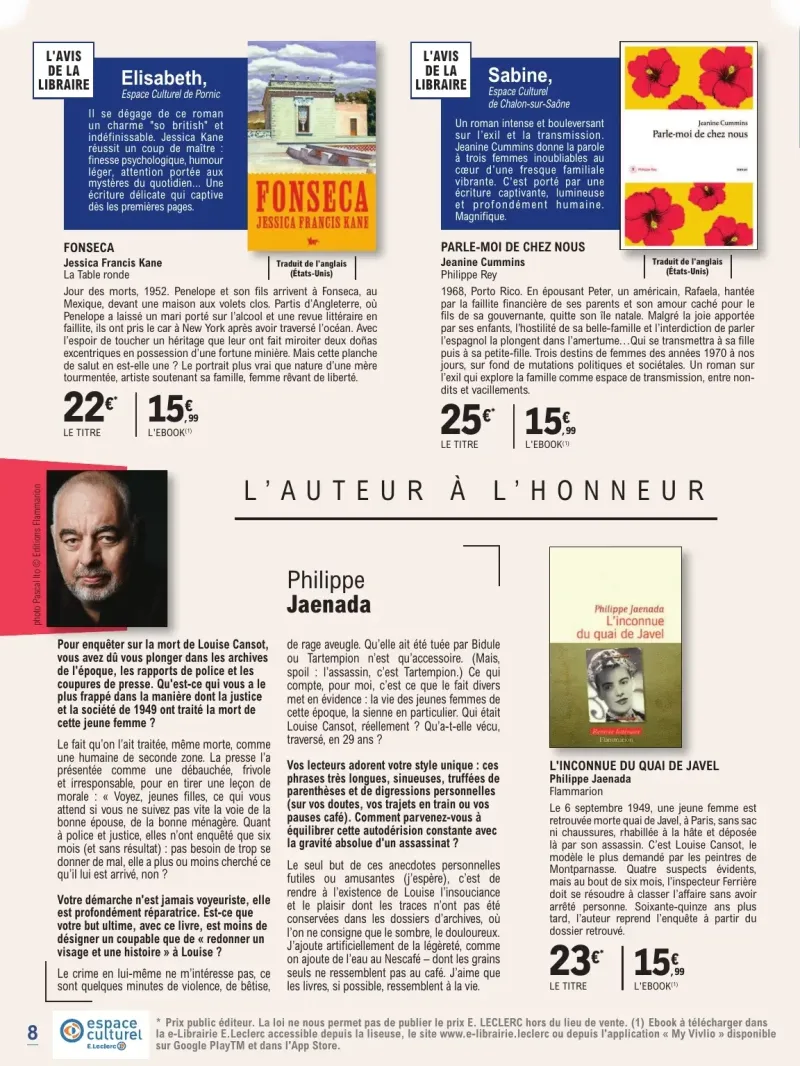 E.Leclerc catalogue du 01/09 au 25/10/2026 – page 8