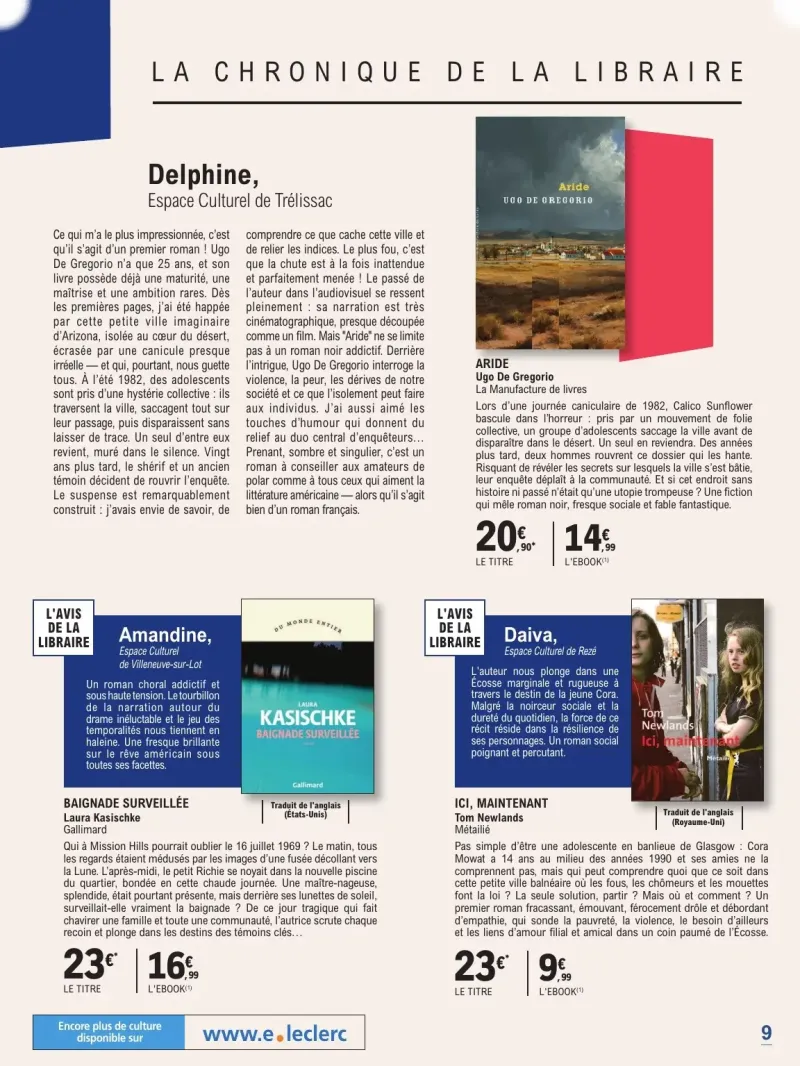 E.Leclerc catalogue du 01/09 au 25/10/2026 – page 9
