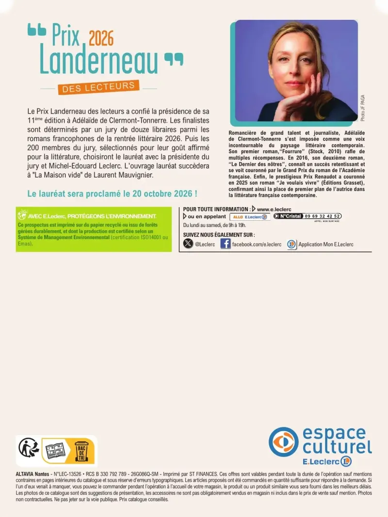 E.Leclerc catalogue du 01/09 au 25/10/2026 – page 20