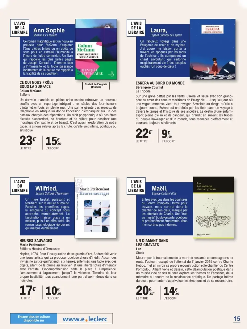 E.Leclerc catalogue du 01/09 au 25/10/2026 – page 15