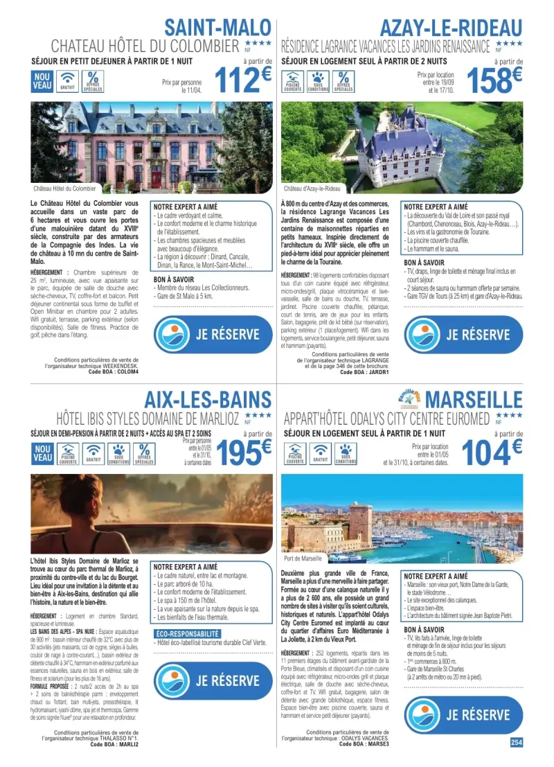 E.Leclerc catalogue du 16/01 au 01/11/2026 – page 254