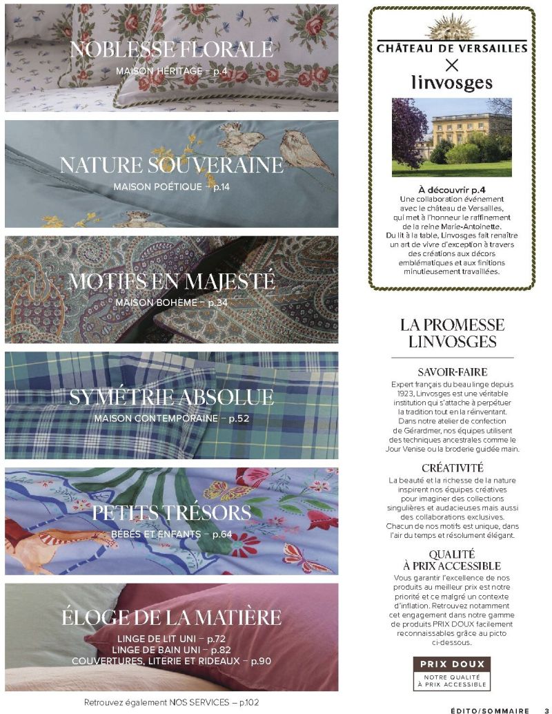 Linvosges catalogue du 23/09 au 13/10/2026 – page 3