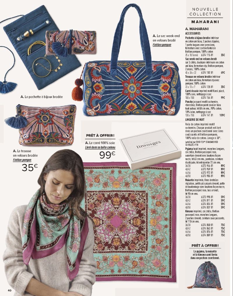 Linvosges catalogue du 23/09 au 13/10/2026 – page 40