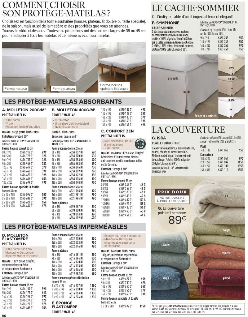 Linvosges catalogue du 23/09 au 13/10/2026 – page 96