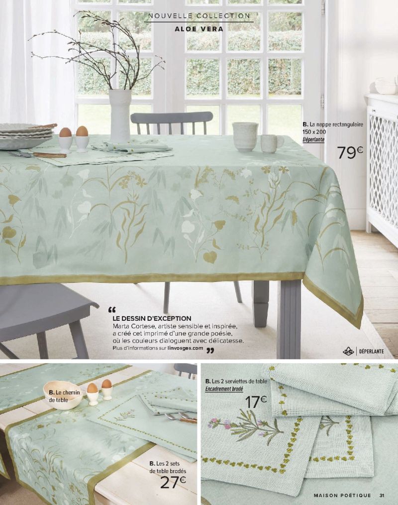 Linvosges catalogue du 23/09 au 13/10/2026 – page 31