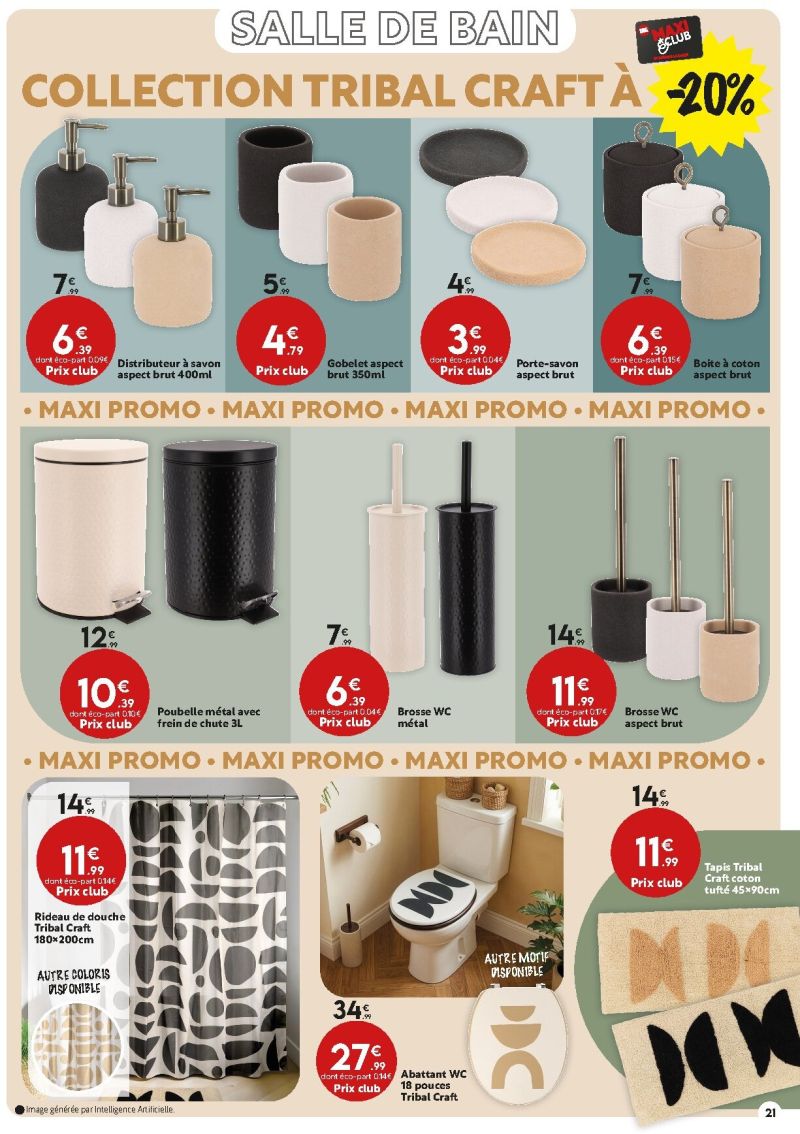 Maxi Bazar catalogue du 30/09 au 25/10/2026 – page 21