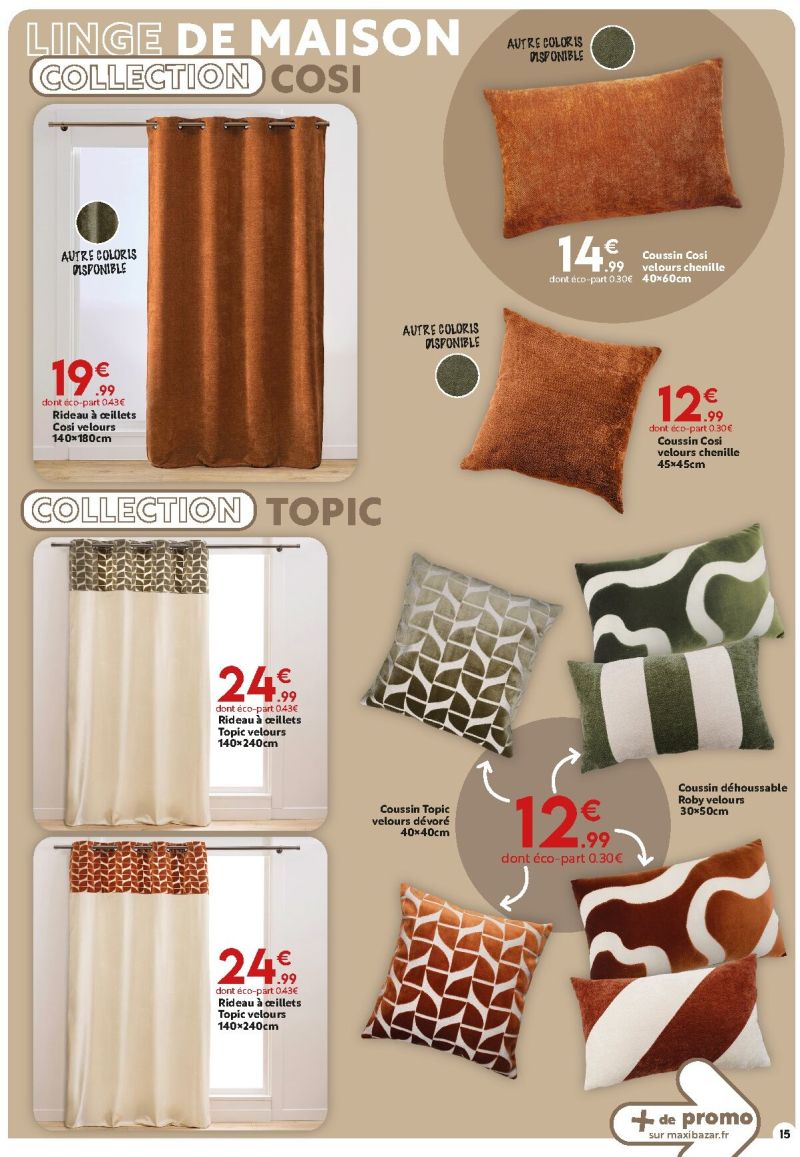 Maxi Bazar catalogue du 30/09 au 25/10/2026 – page 15