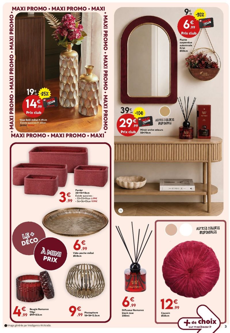 Maxi Bazar catalogue du 30/09 au 25/10/2026 – page 3