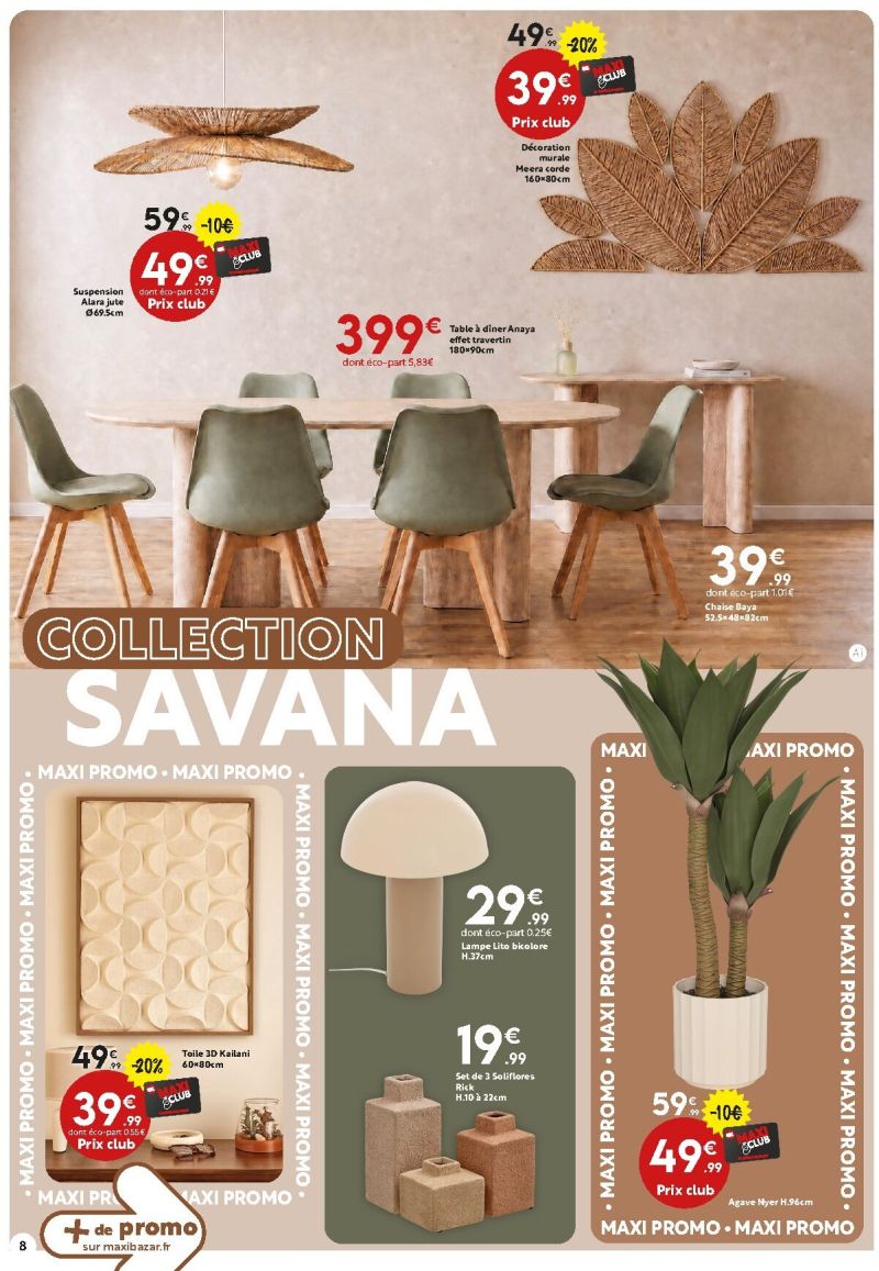 Maxi Bazar catalogue du 30/09 au 25/10/2026 – page 8