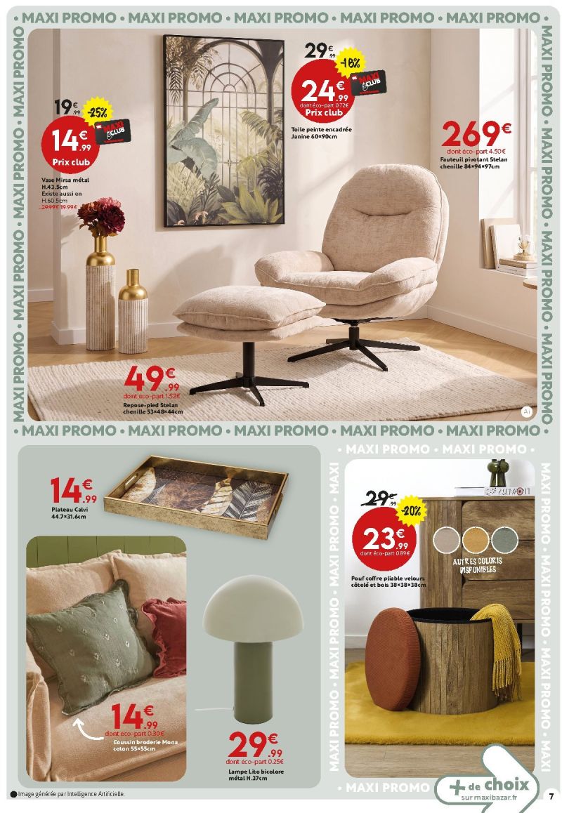 Maxi Bazar catalogue du 30/09 au 25/10/2026 – page 7