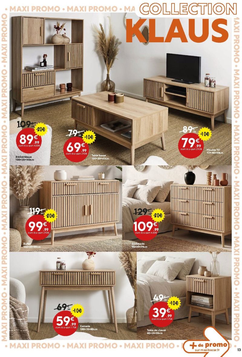 Maxi Bazar catalogue du 30/09 au 25/10/2026 – page 13
