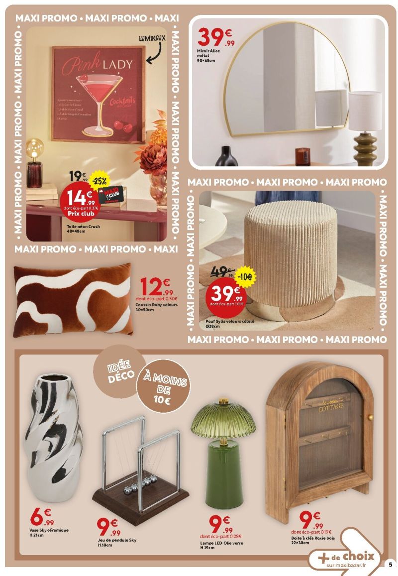 Maxi Bazar catalogue du 30/09 au 25/10/2026 – page 5