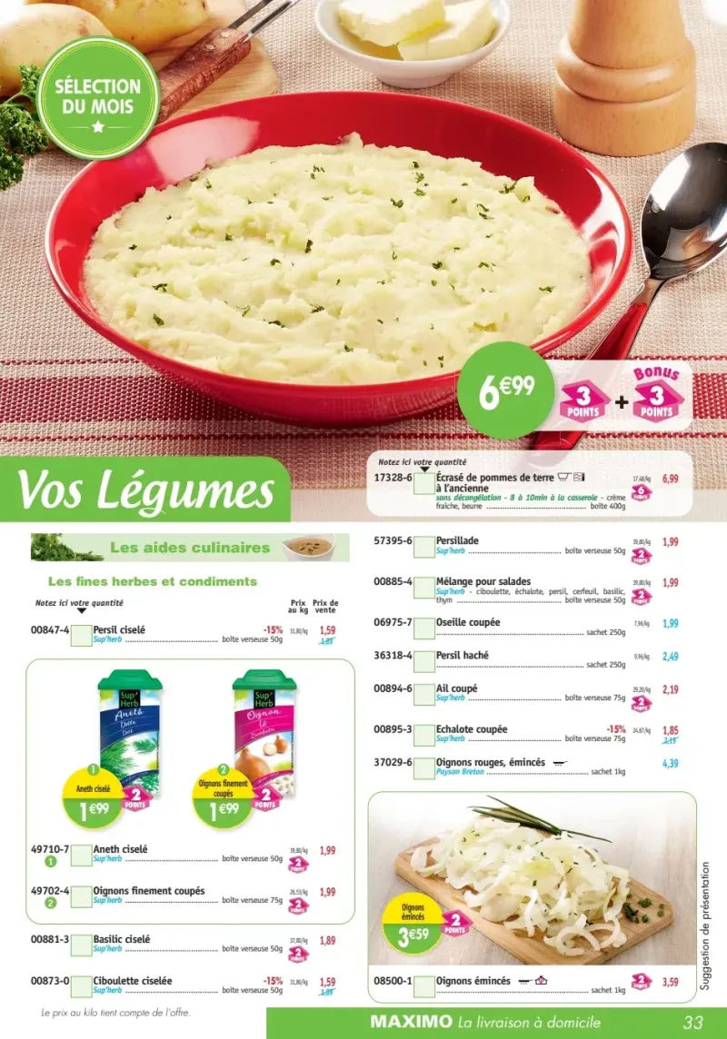 Maximo catalogue du 25/09 au 22/10/2026 – page 33