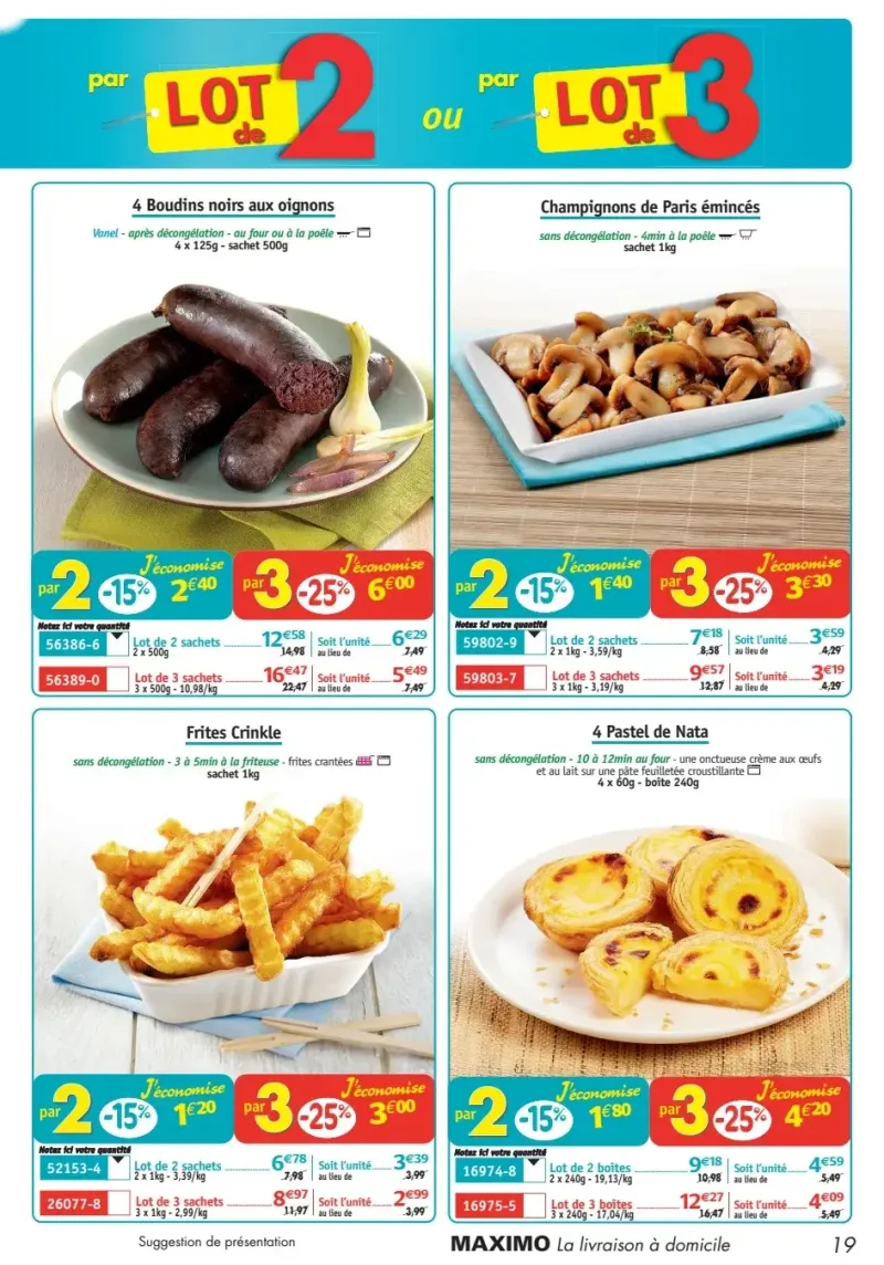 Maximo catalogue du 25/09 au 22/10/2026 – page 19