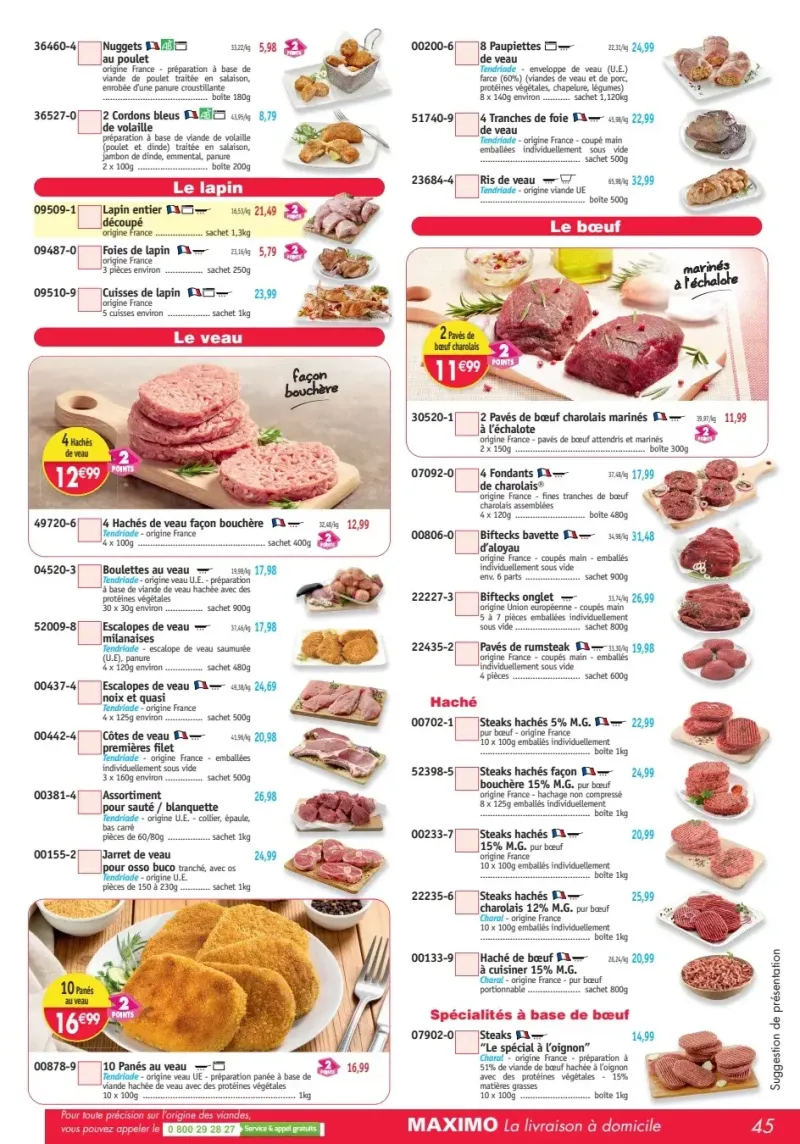 Maximo catalogue du 25/09 au 22/10/2026 – page 45