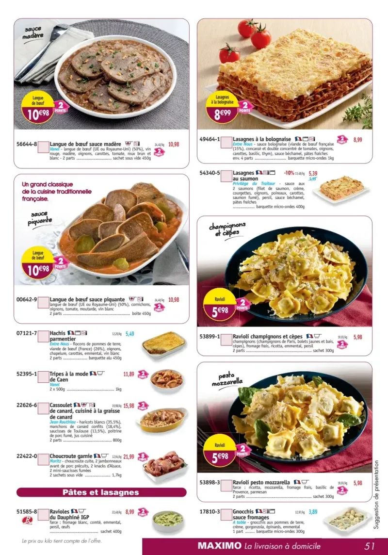 Maximo catalogue du 25/09 au 22/10/2026 – page 51