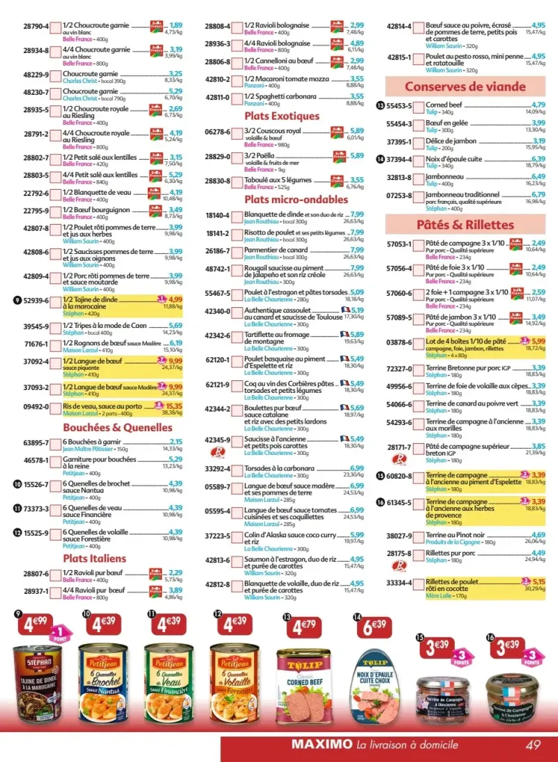 Maximo catalogue du 25/09 au 22/10/2026 – page 49