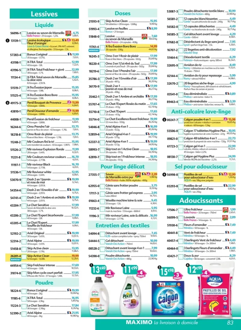 Maximo catalogue du 25/09 au 22/10/2026 – page 83