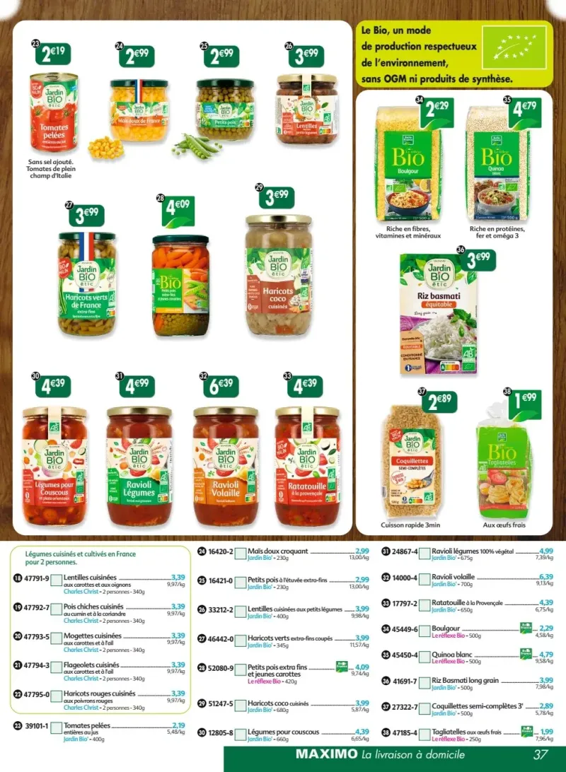 Maximo catalogue du 25/09 au 22/10/2026 – page 37