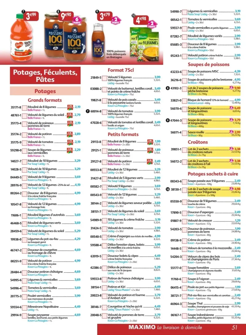 Maximo catalogue du 25/09 au 22/10/2026 – page 51