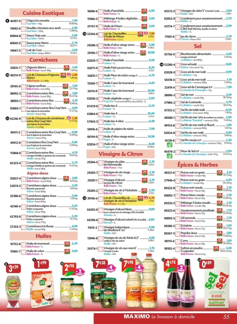 Maximo catalogue du 25/09 au 22/10/2026 – page 55