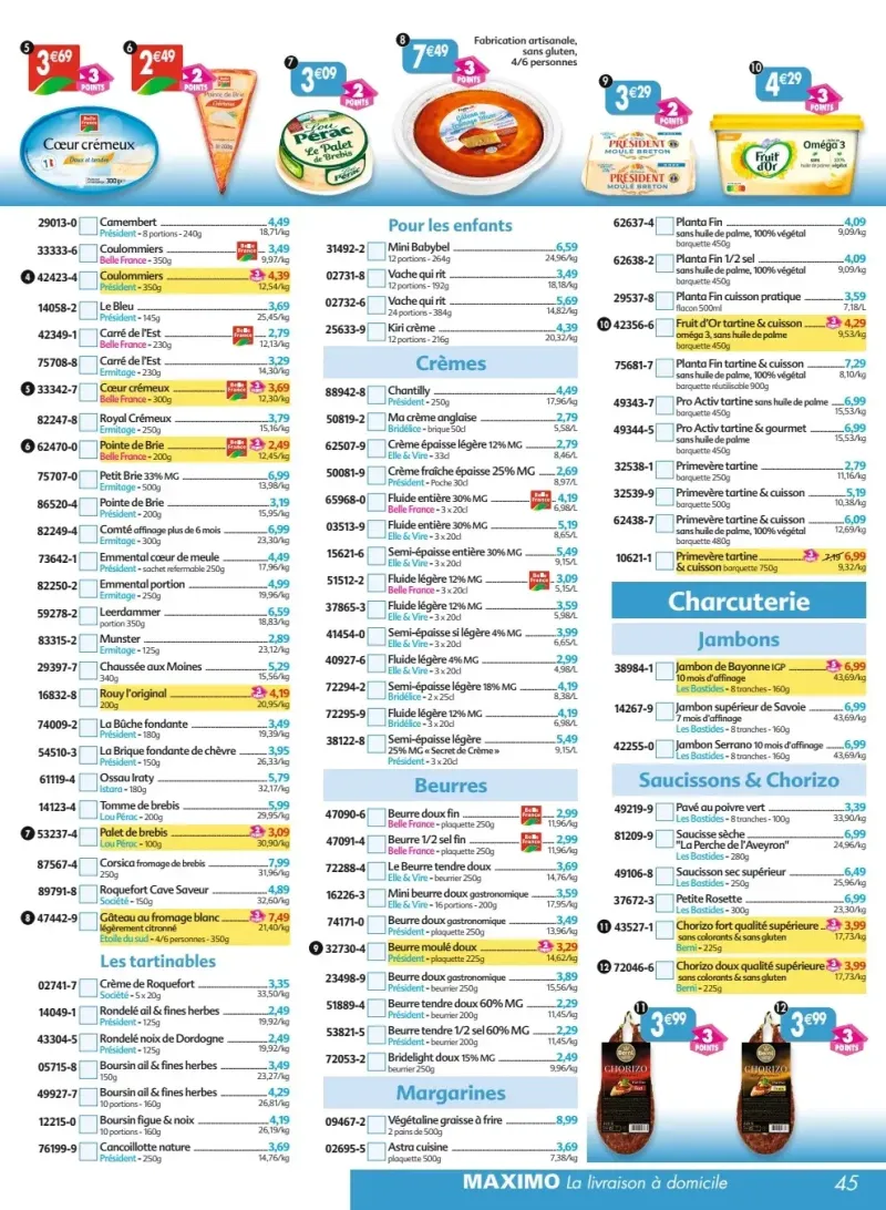 Maximo catalogue du 25/09 au 22/10/2026 – page 45