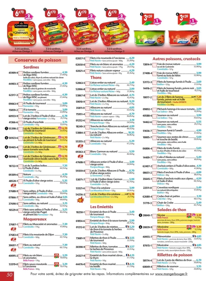 Maximo catalogue du 25/09 au 22/10/2026 – page 50