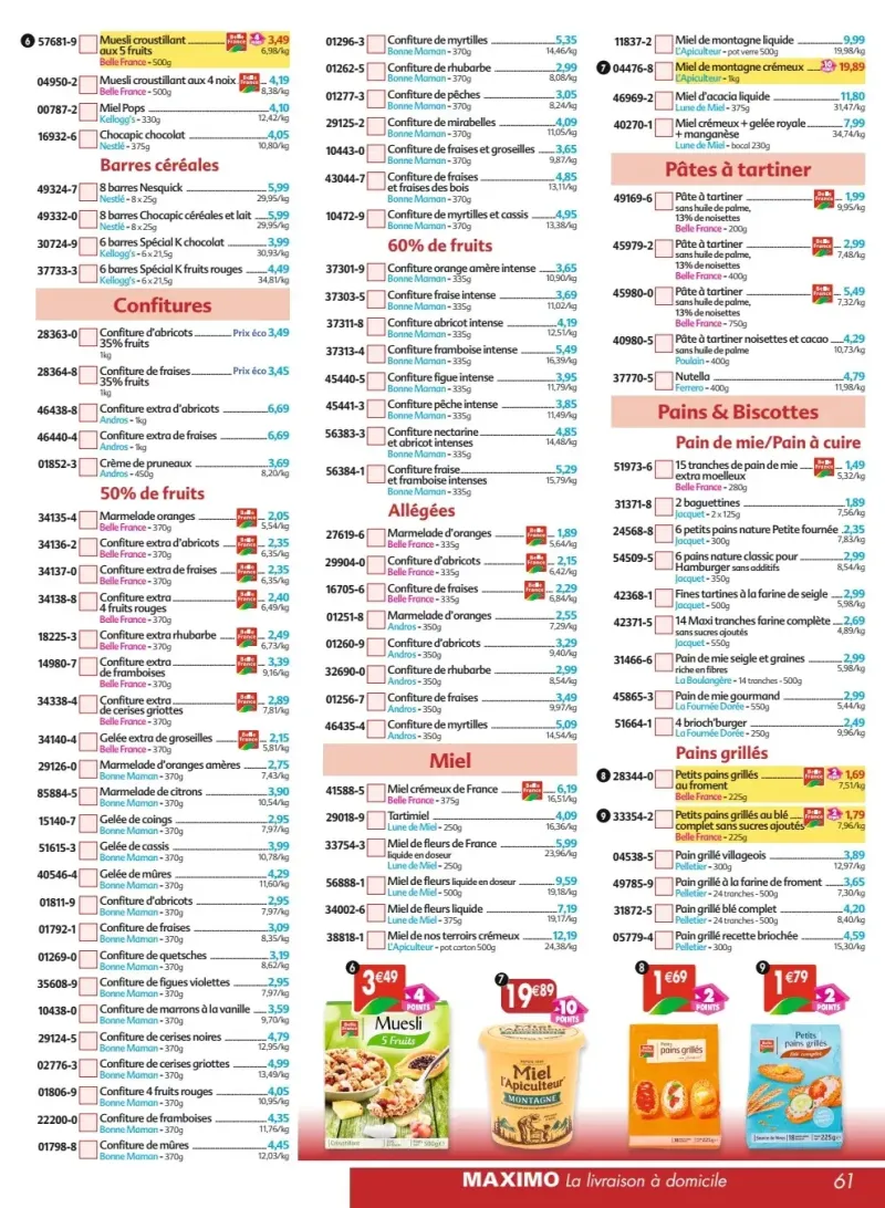 Maximo catalogue du 25/09 au 22/10/2026 – page 61