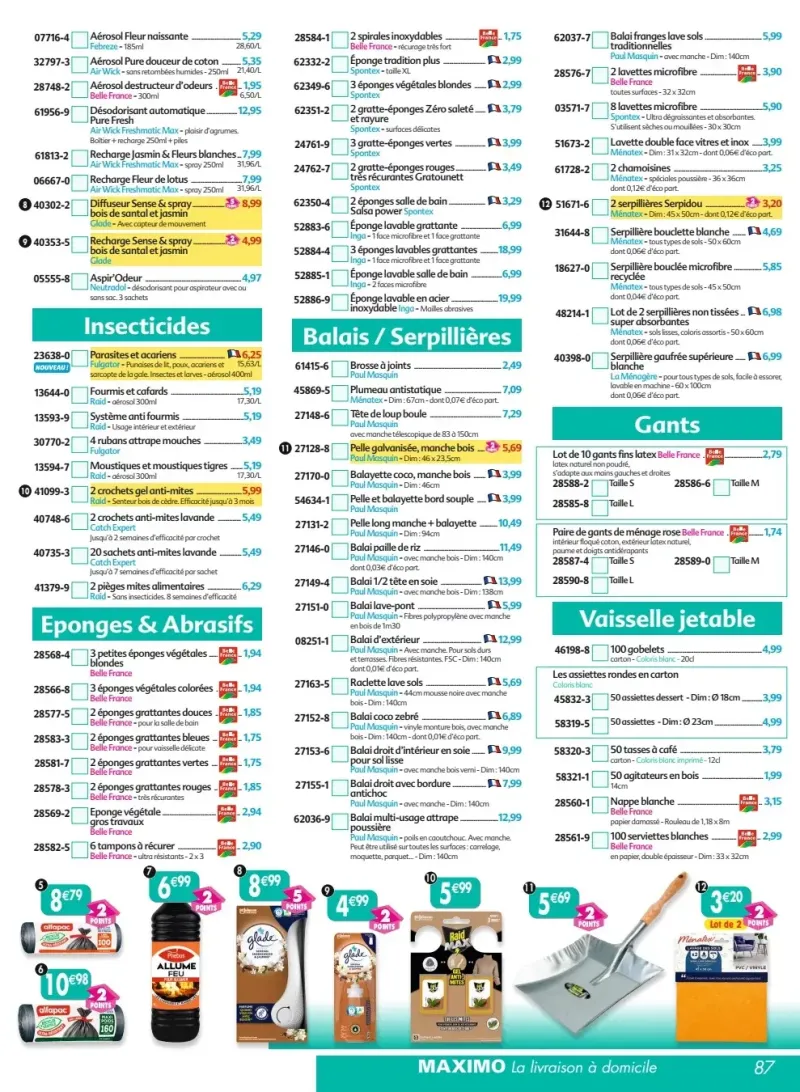 Maximo catalogue du 25/09 au 22/10/2026 – page 87