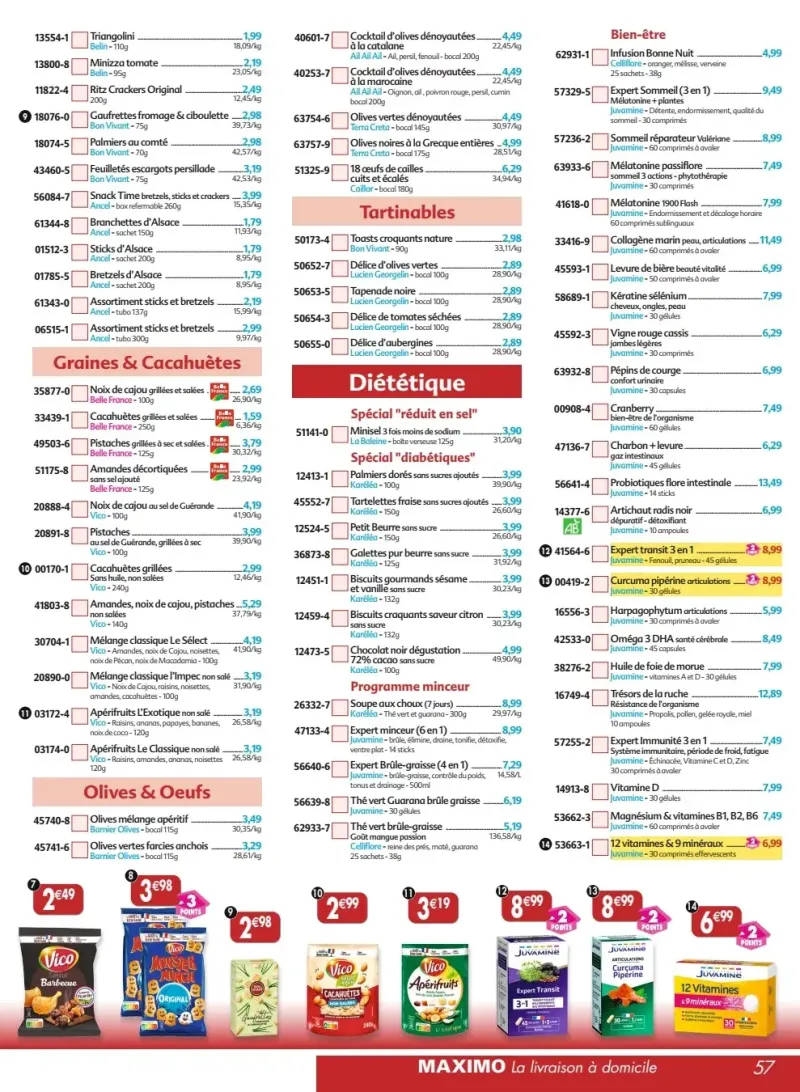 Maximo catalogue du 25/09 au 22/10/2026 – page 57